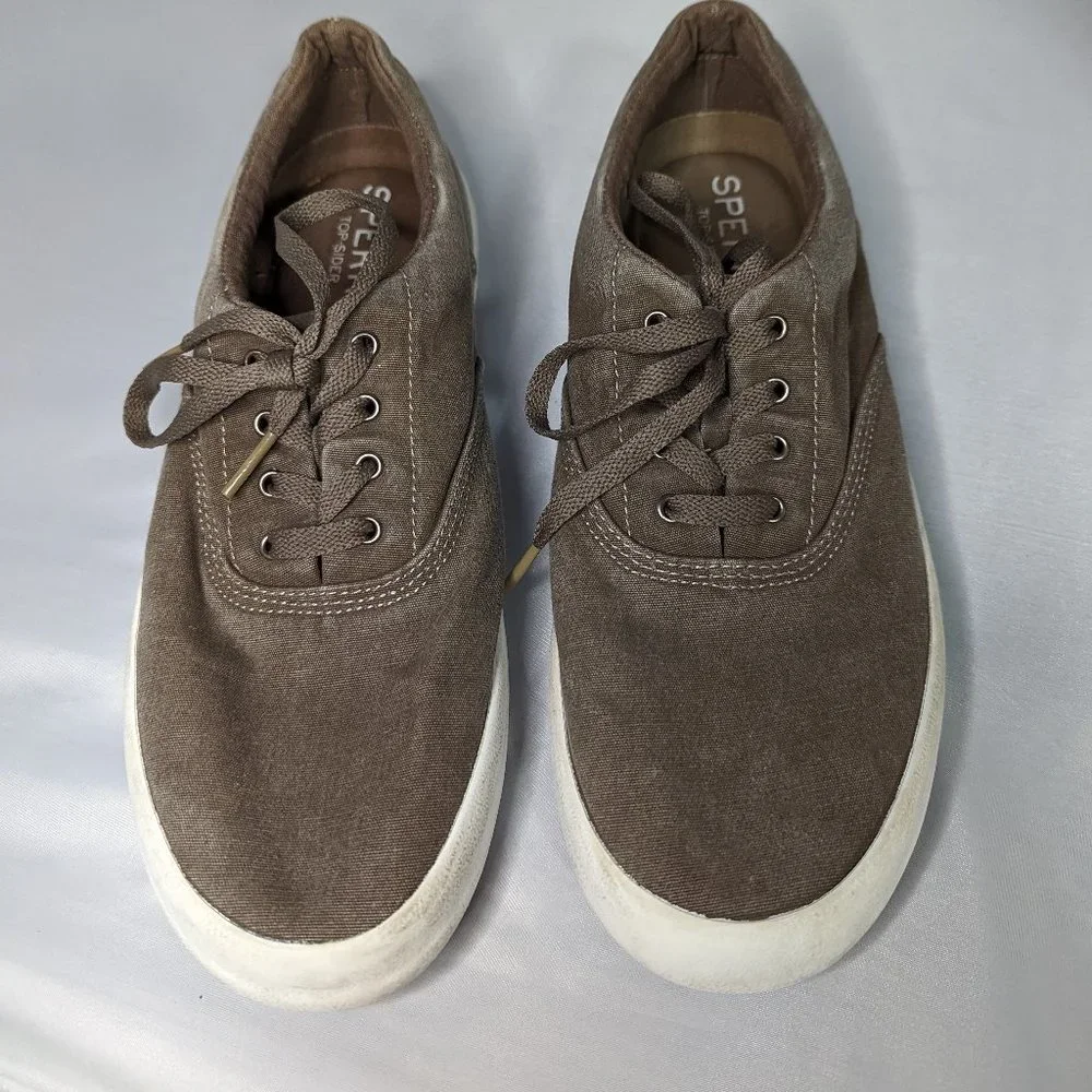 Sperry Lace Up Top-Sider Sneakers Size 8.5